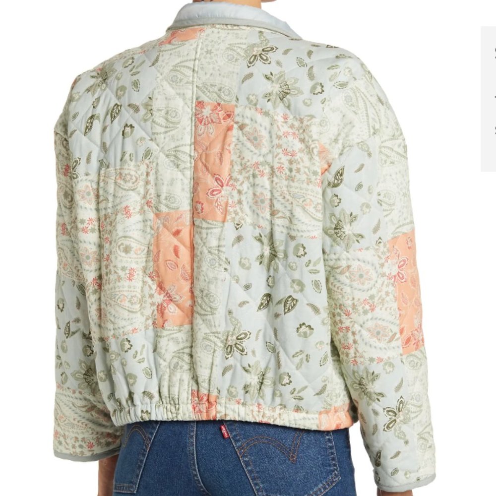 Avec Les Filles Multicolor Patchwork Jacket - image 2